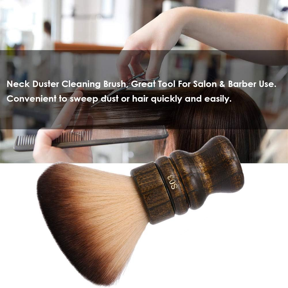 Yasao Soft Barber Neck Face Duster Brush Cleaning Hairbrush Hair Sweep Brush Salon Household Hair Cleaning Brush Nylon Hair image number 4