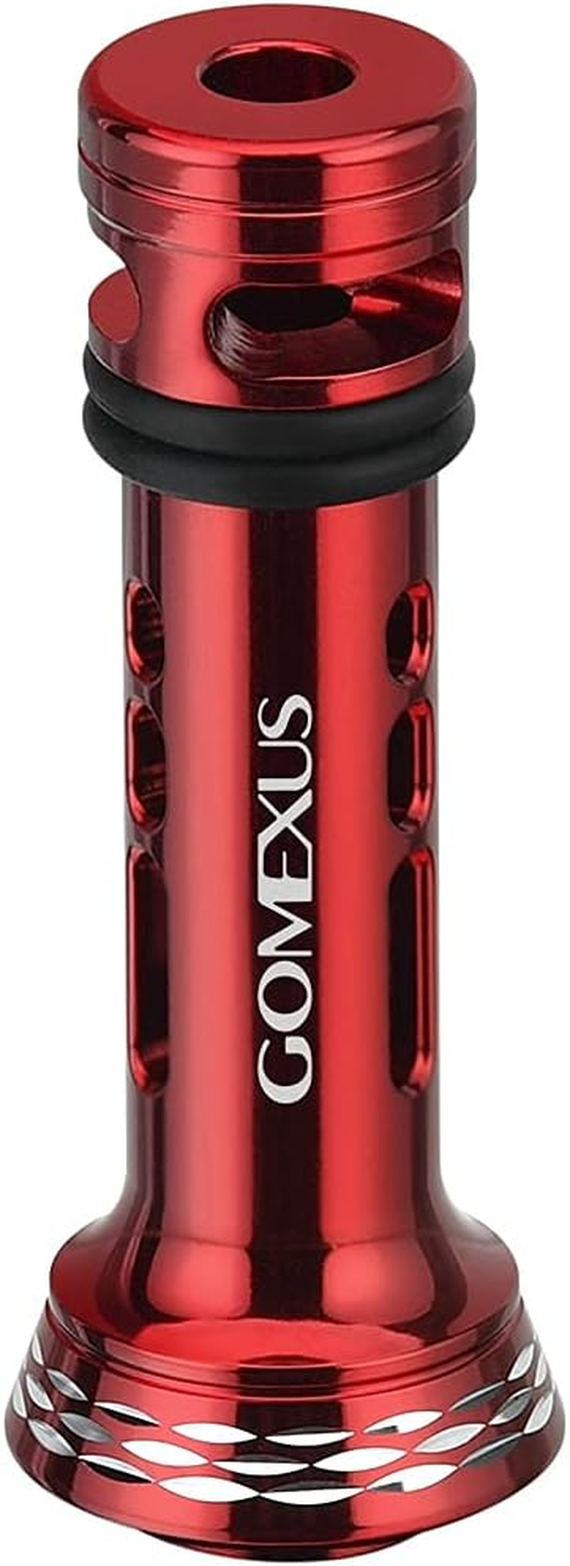 GOMEXUS R4 Aluminum Reel Stand Compatiable for Shimano Biomaster Stradic Stella Vanford Daiwa Certate Exist, 48Mm