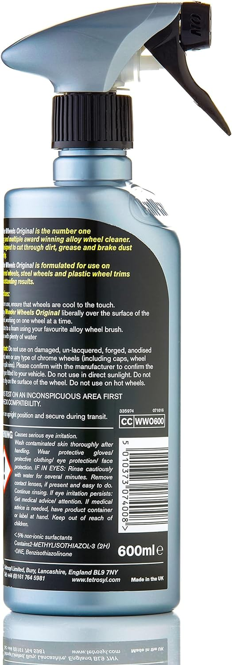 Wonder Wheels the Original Alloy Wheel Cleaner, 600 Ml image number 3