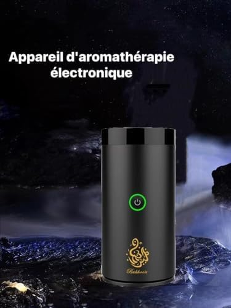 Electric Incense Burner Bakhoor Rechargeable USB Aroma Diffuser Electric Arabic Incense Burner Muslim Home Decor. image number 2