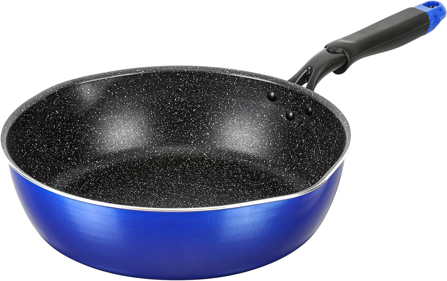 Wahei Freiz Mega Fukka NEO RB-1744 Deep Frying Pan That Can Handle like a Pot, 7.9 Inches (20 Cm), Compatible with IH and Gas, Quick Marble, Fluorine Resin Processed to the Edge image number 4