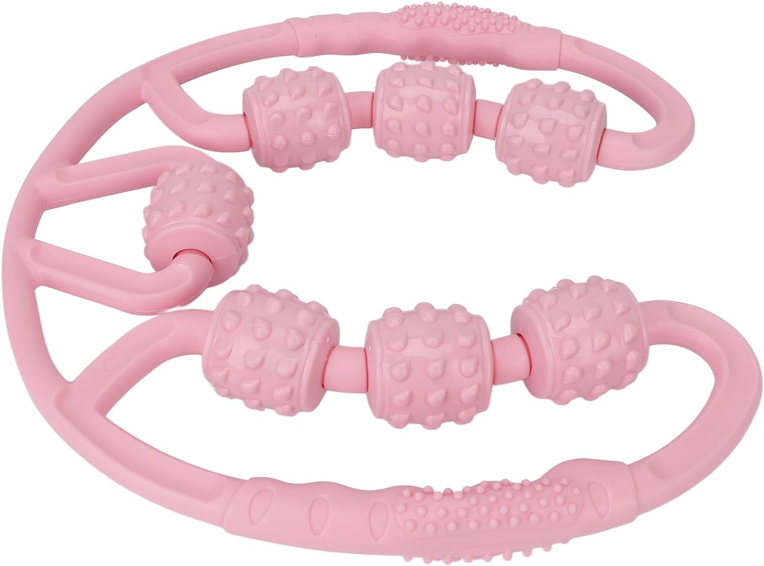 Leg Massage Roller, Calf Muscle Roller 7 Wheels Elastic PP for Home Use for Thigh image number 4