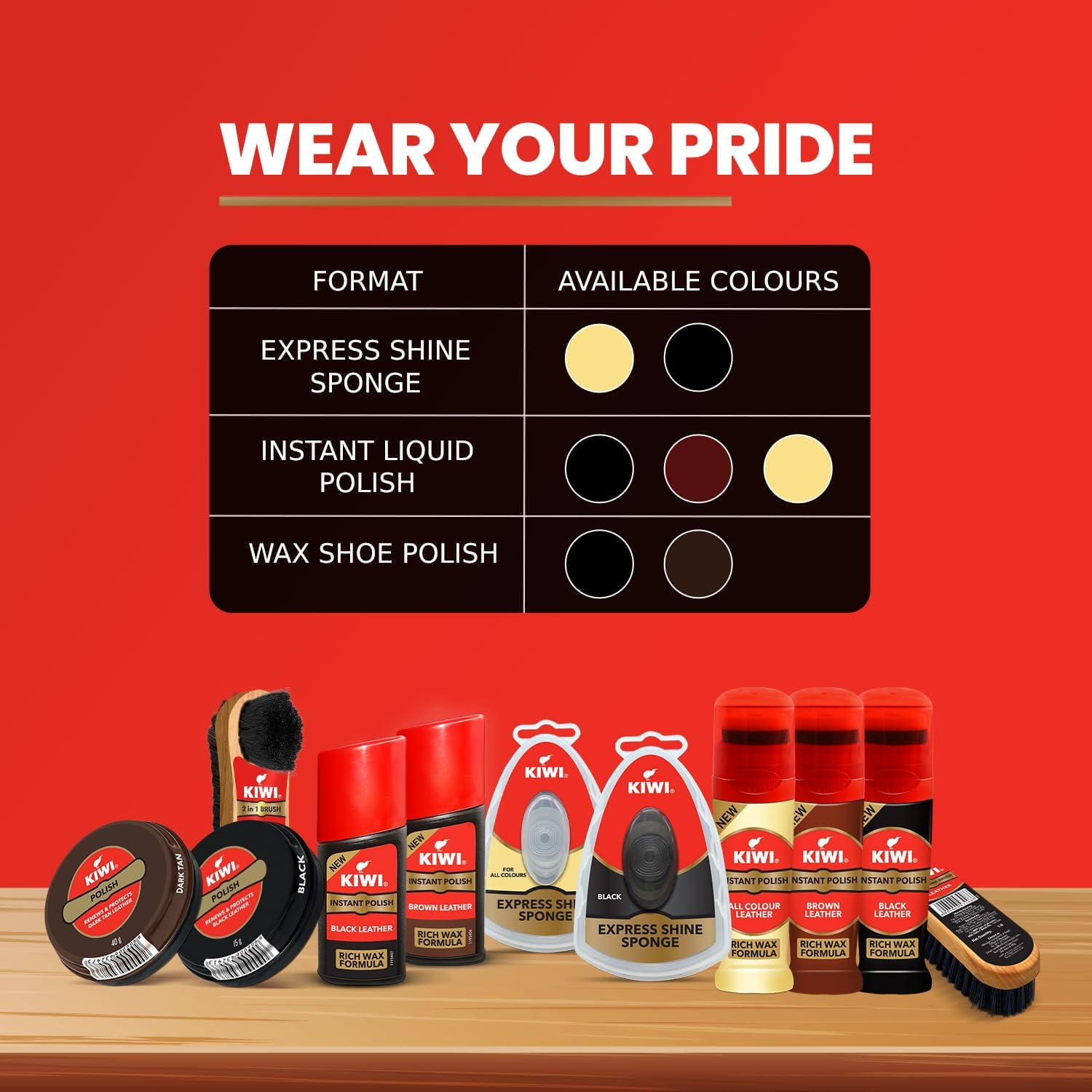 Kiwi Liquid Shoe Polish - 75 Ml (Neutral) - India