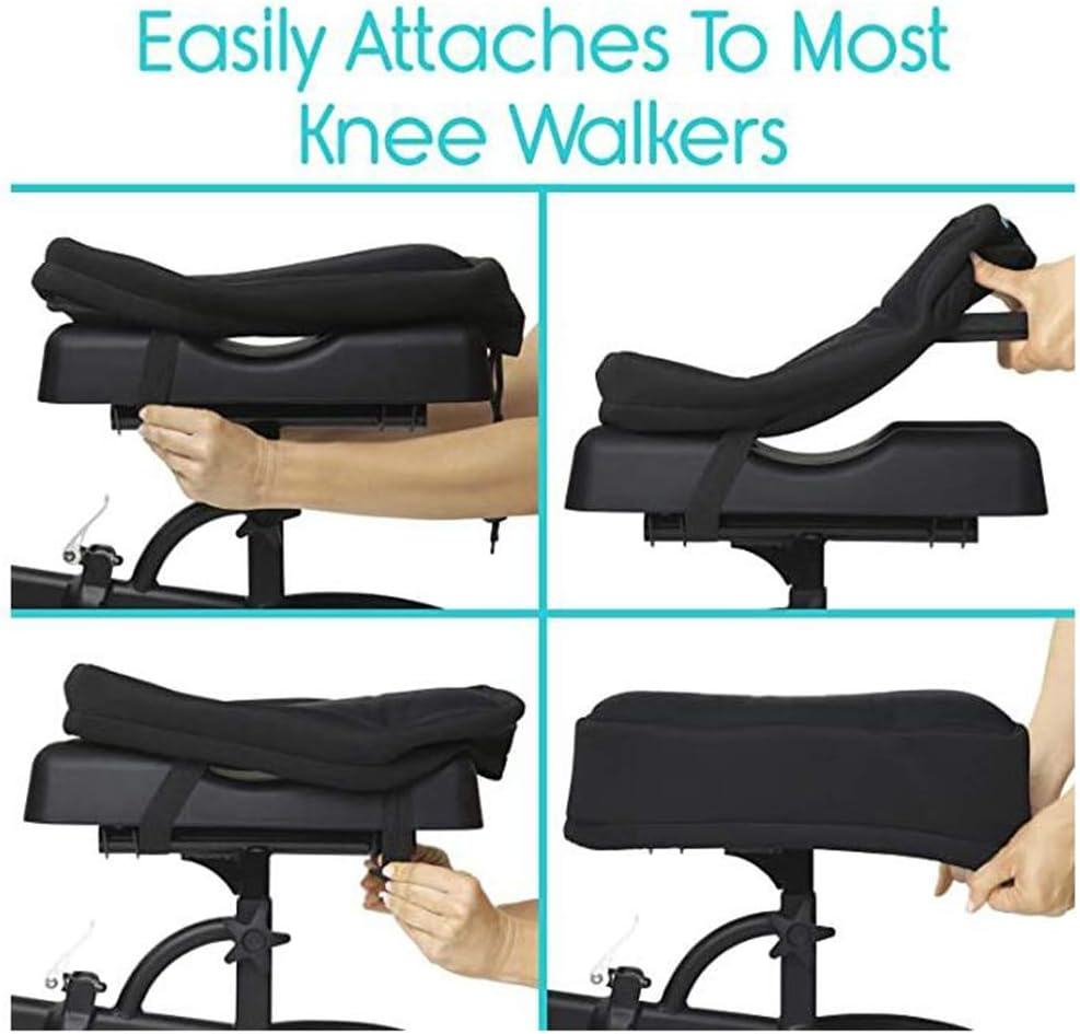 Soft Memory Foam Cushion for Scooter Knee Pad image number 3