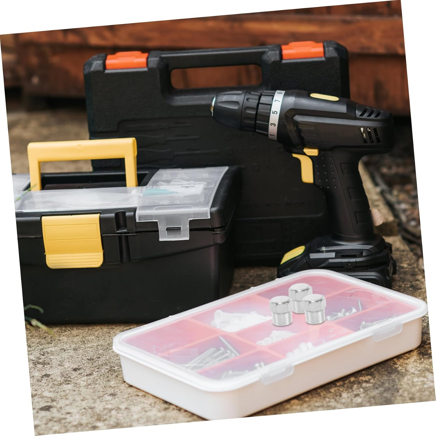 20Pcs Car Tire Valve Stem Caps Wheel Valve Covers Automotive Exterior Accessories Dustproof Replacement Kit for Cars Trucks Motorcycles image number 1