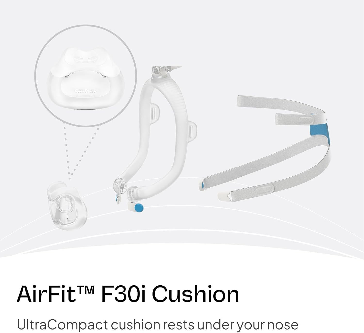Resmed Airfit F30I Cushion - Wide image number 4