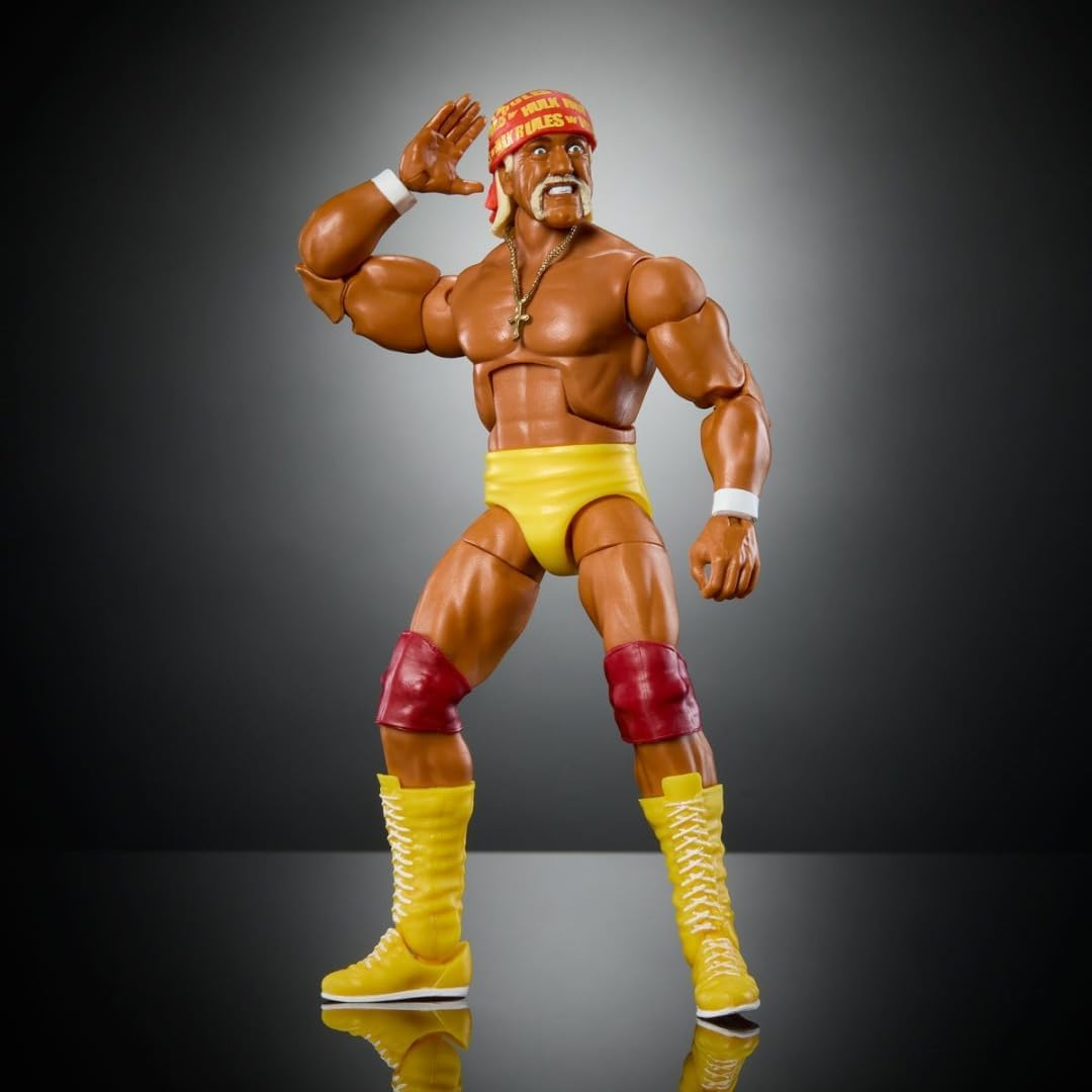 WWE 2025 Royal Rumble Elite Hulk Hogan Action Figure image number 2