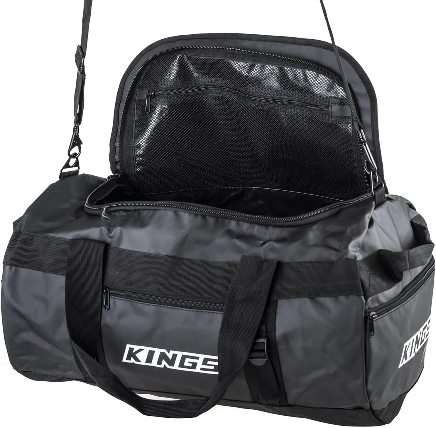 Kings 80L Extra-Large PVC Duffle Bag Water Resistant Heavy Duty 600D Polyester image number 1