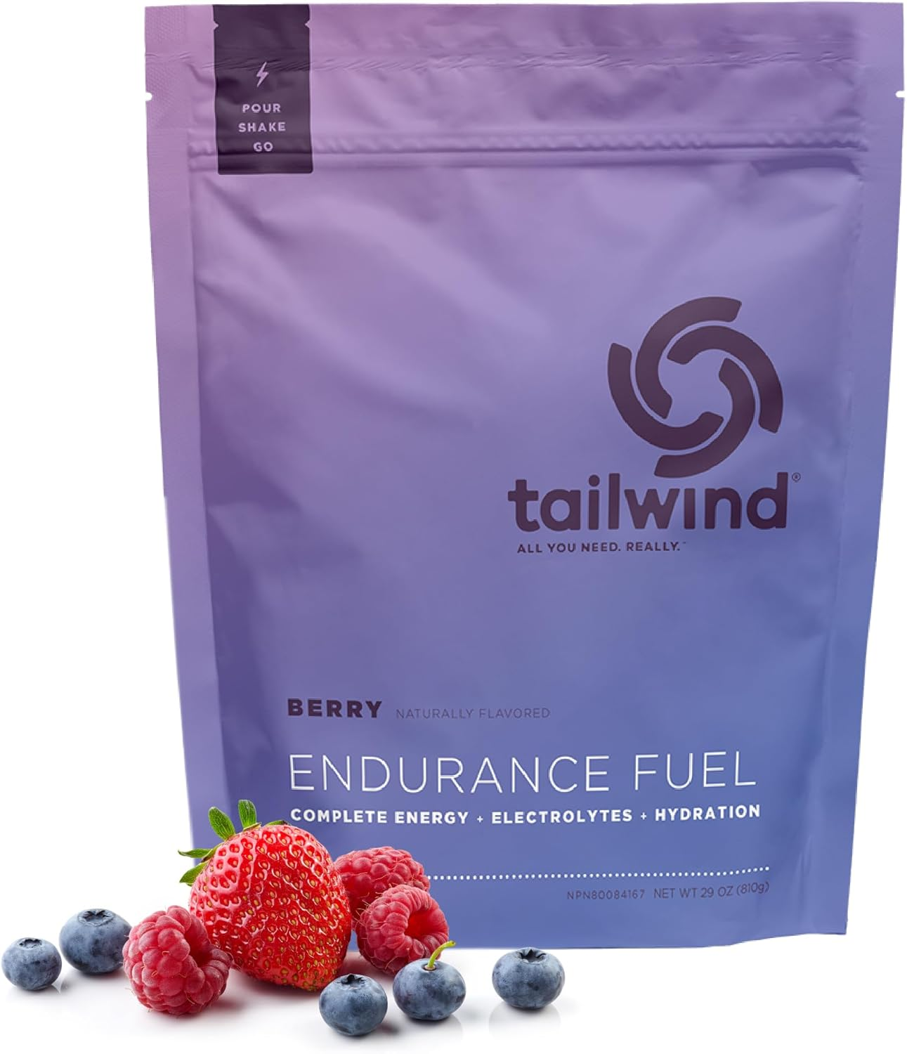 Tailwind Nutrition Endurance Fuel 30 Serving Berry Flavour image number 6