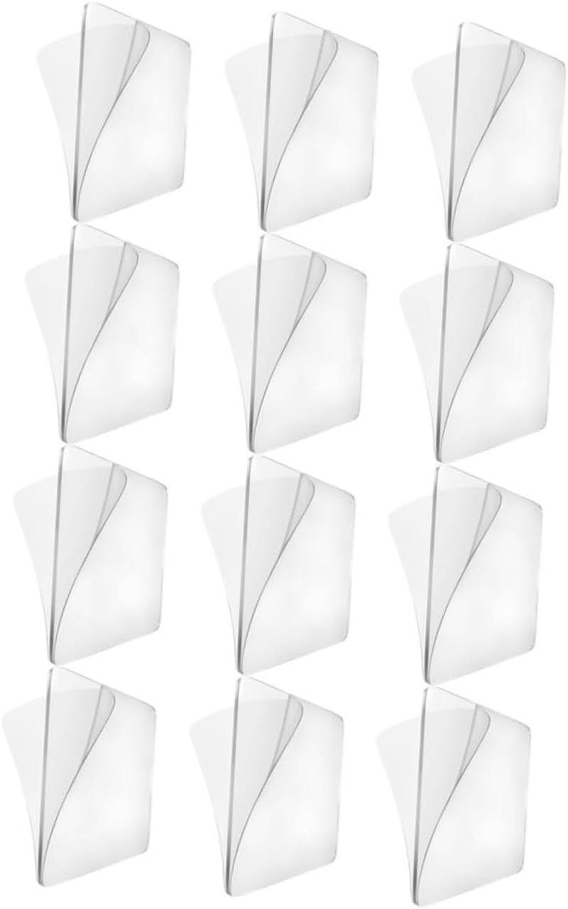 Ciieeo 12Pcs Double Sided Auxiliary Sticker No Nails No Fixed Adhesive Tape for Wall Mounted Strong Double Sided Tape image number 5