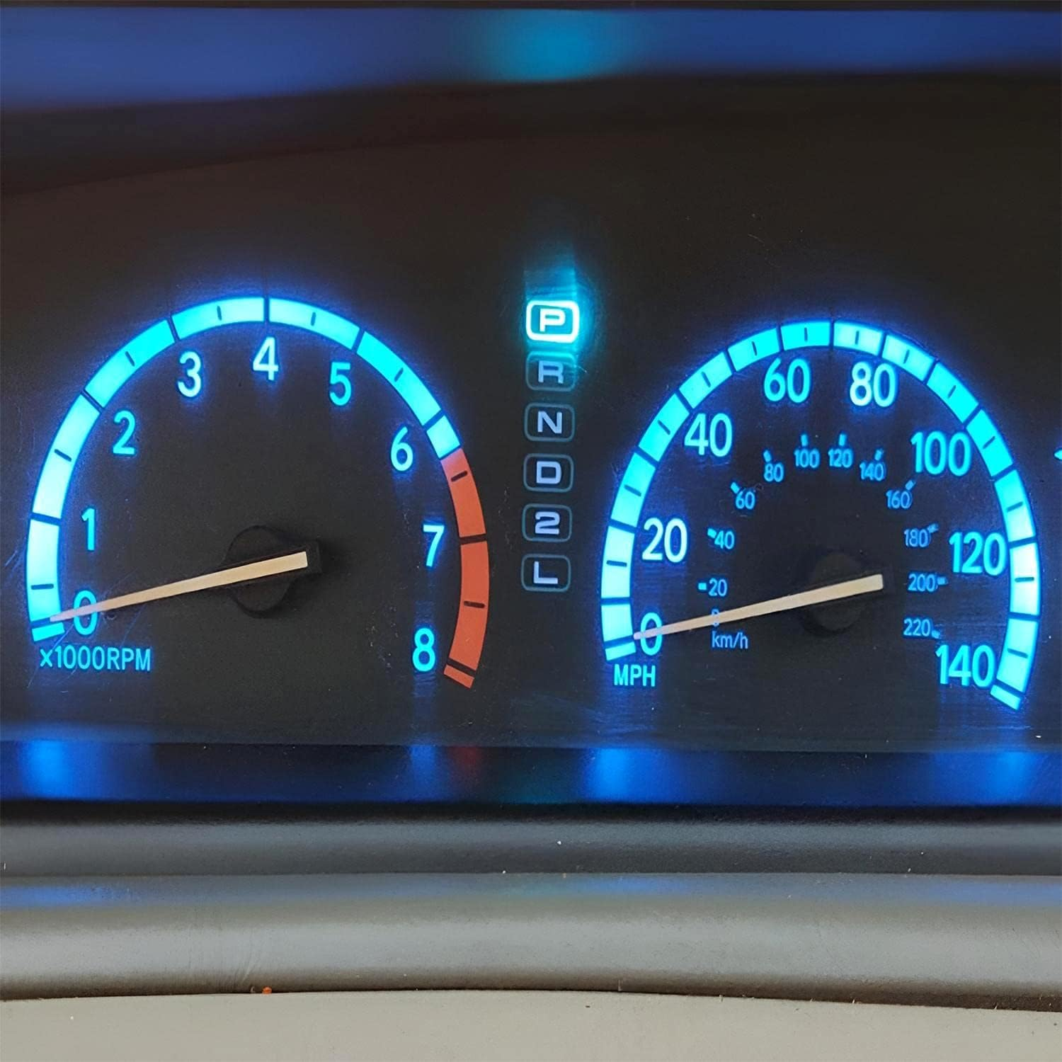 AUXLIGHT Ice Blue T5 37 74 2721 PC74 PC37 LED Bulb, 3030 Chips Super Bright 12 Volt Replacements, Interior Dome Map Dashboard Indicator Instrument Panel Gauge Cluster Lamp Lights (Pack of 10) image number 5