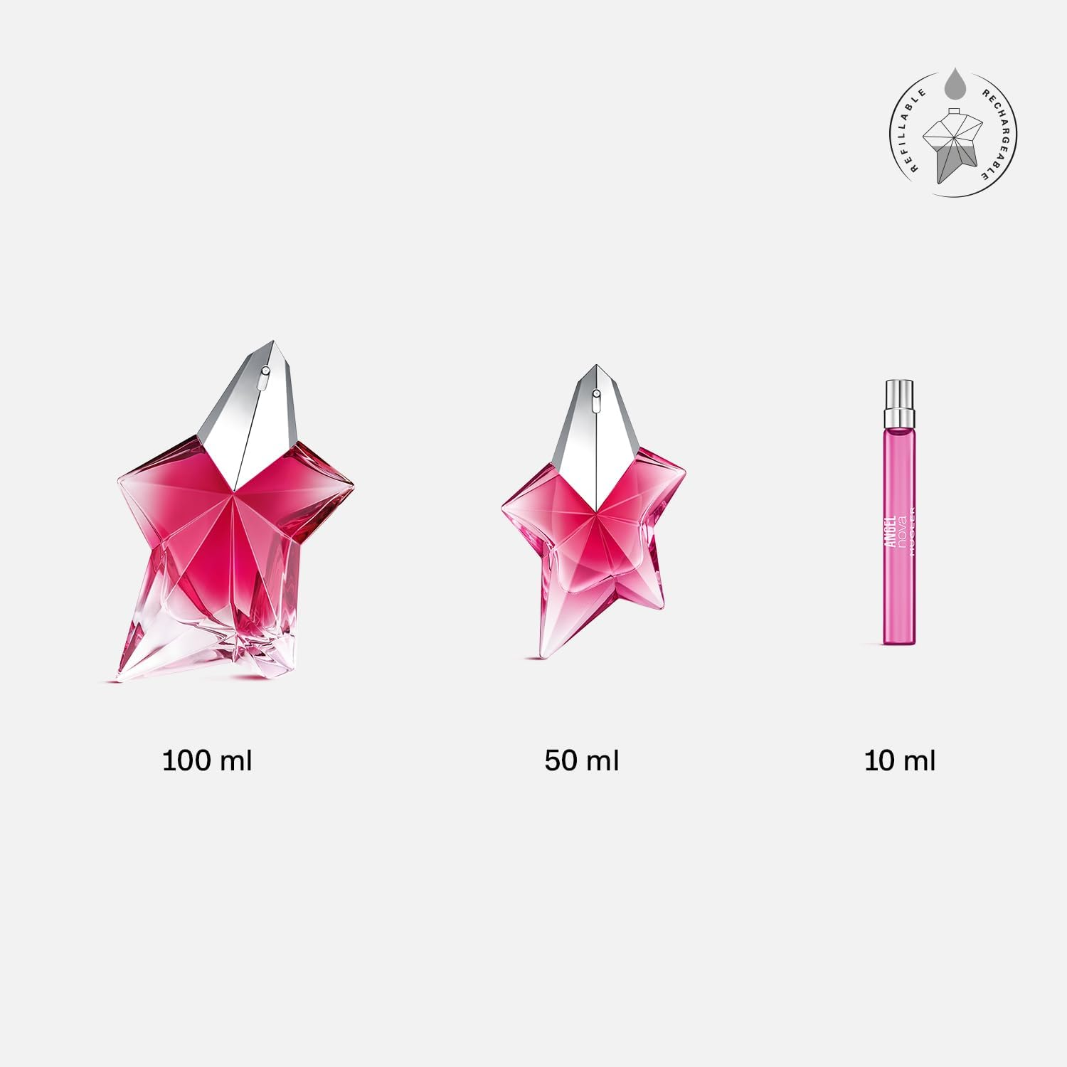 MUGLER - Angel Nova - Eau De Parfum Fruit&eacute;e - Women'S Perfume - Floral Ambery Fruity Scent - Captivating Fragrance - Raspberry image number 3