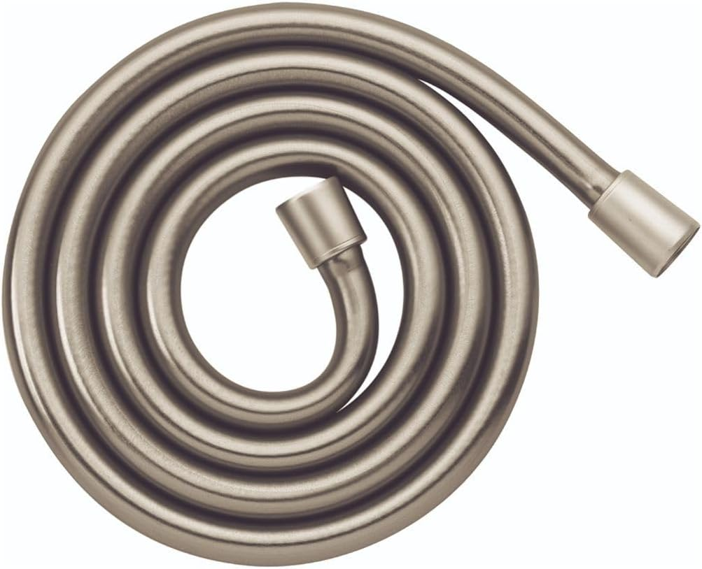 Hansgrohe Isiflex - Universal Fit Shower Hose 2.00 M, Tangle Free, Flexible Shower Head Hose Anti-Kink, Incl. Sealing Rings, Chrome, 28274000 image number 2