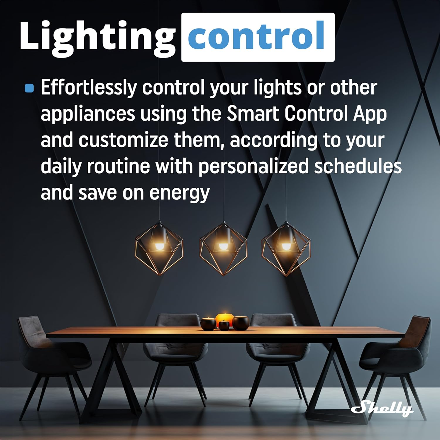 Shelly 1 Mini Gen3 | Wifi & Bluetooth Smart Switch Relay 1 Channel 8A | Home Automation | Compatible with Alexa & Google Home | Ios Android App | No Hub Required |