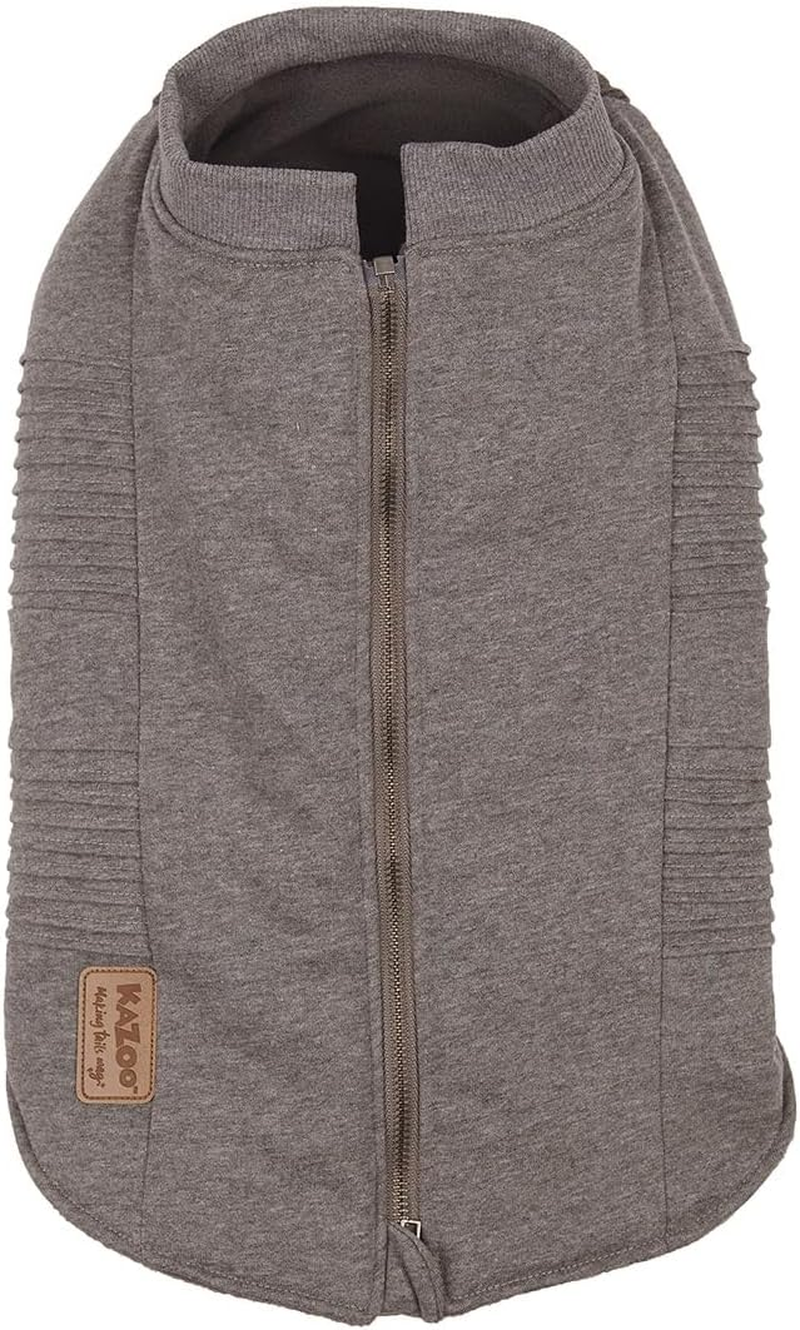 Kazoo Armadillo Dog Jacket, Charcoal, Large image number 4