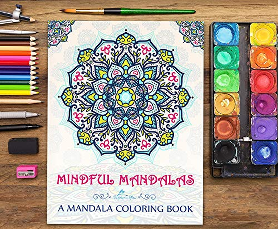 Mindful Mandalas: a Mandala Coloring Book image number 6