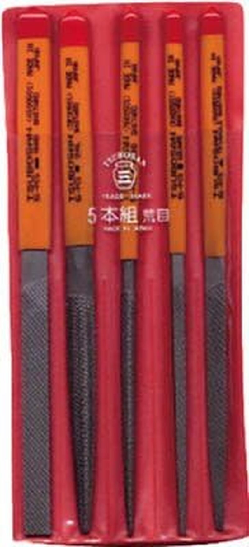 Tsubosan ST00502 File Set, 5 Piece Set, Medium image number 6