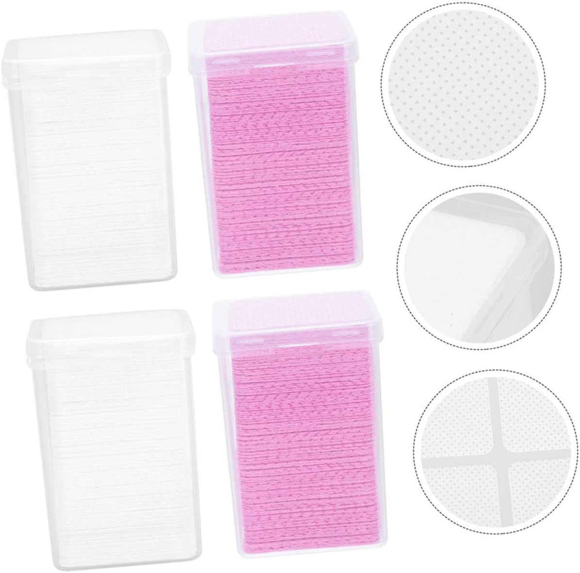 800Pcs Cleaning Pads Glue Cleaning for Eyelash Glue Bottle Accessory Wiping Cotton in Salon image number 1