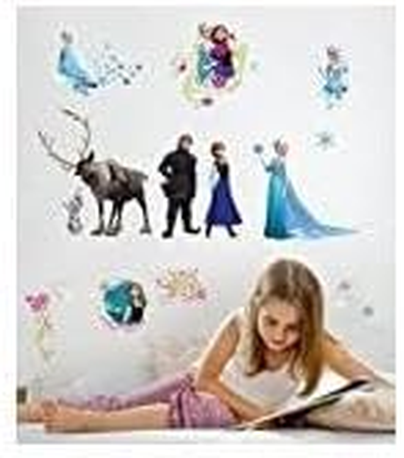 Roommates Frozen Peel and Stick Wall Decals,