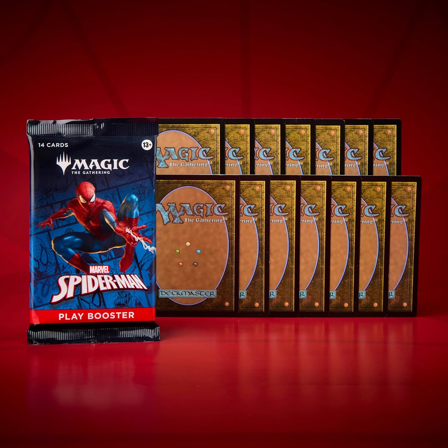 Magic the Gathering Spiderman Play Boosters (30 Boosters per Display) image number 4