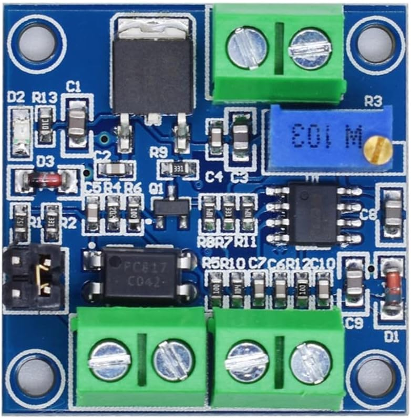 JZK 3-Piece PWM Conversion Voltage Module, 0%-100% PWM Conversion to Voltage 0V-10V, PWM to Voltage Converter Module, PWM Voltage Module image number 6