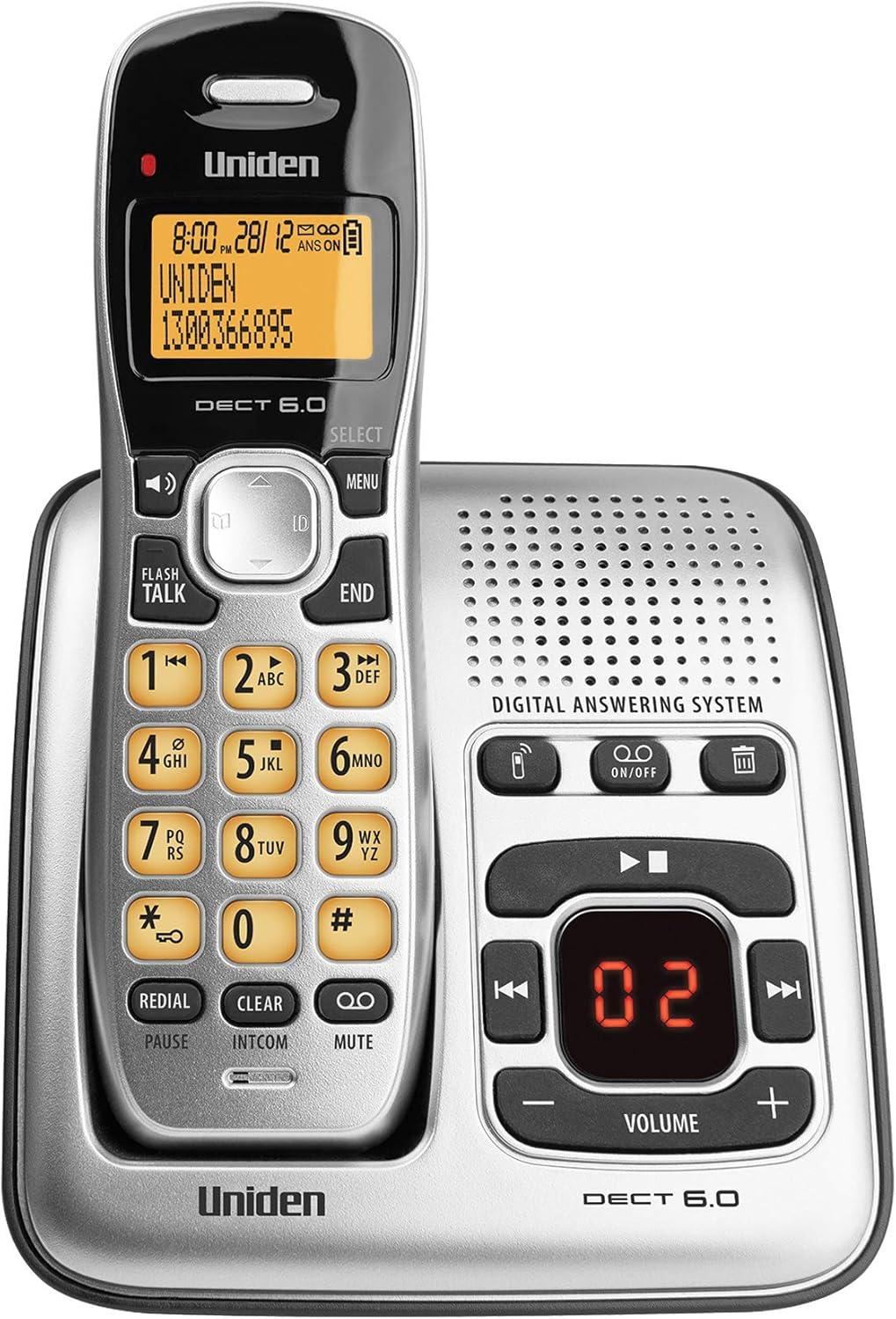 Uniden DECT 1735 + 1DECT Digital Phone System with Power Failure Backup^ image number 1