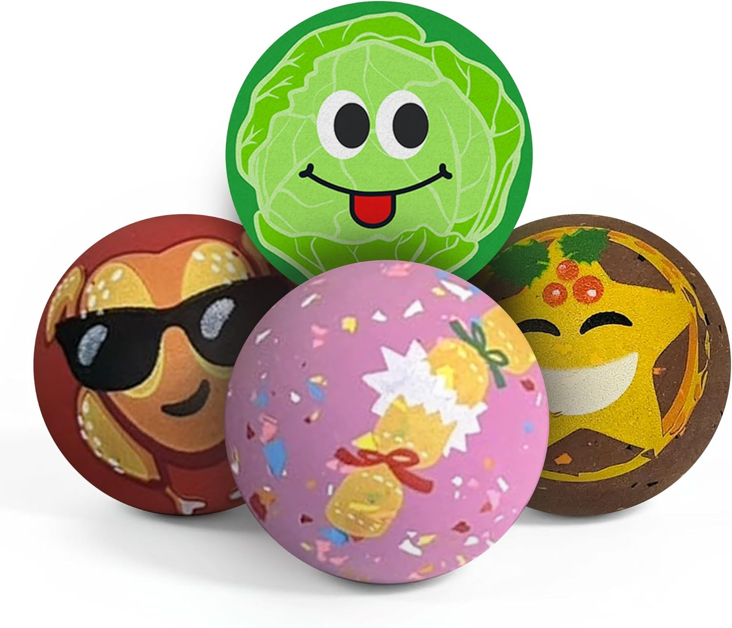 SPORTSPET Tough Bounce Natural Rubber Dog Balls - Highly Durable Tough Bounce Balls (65Mm) image number 6