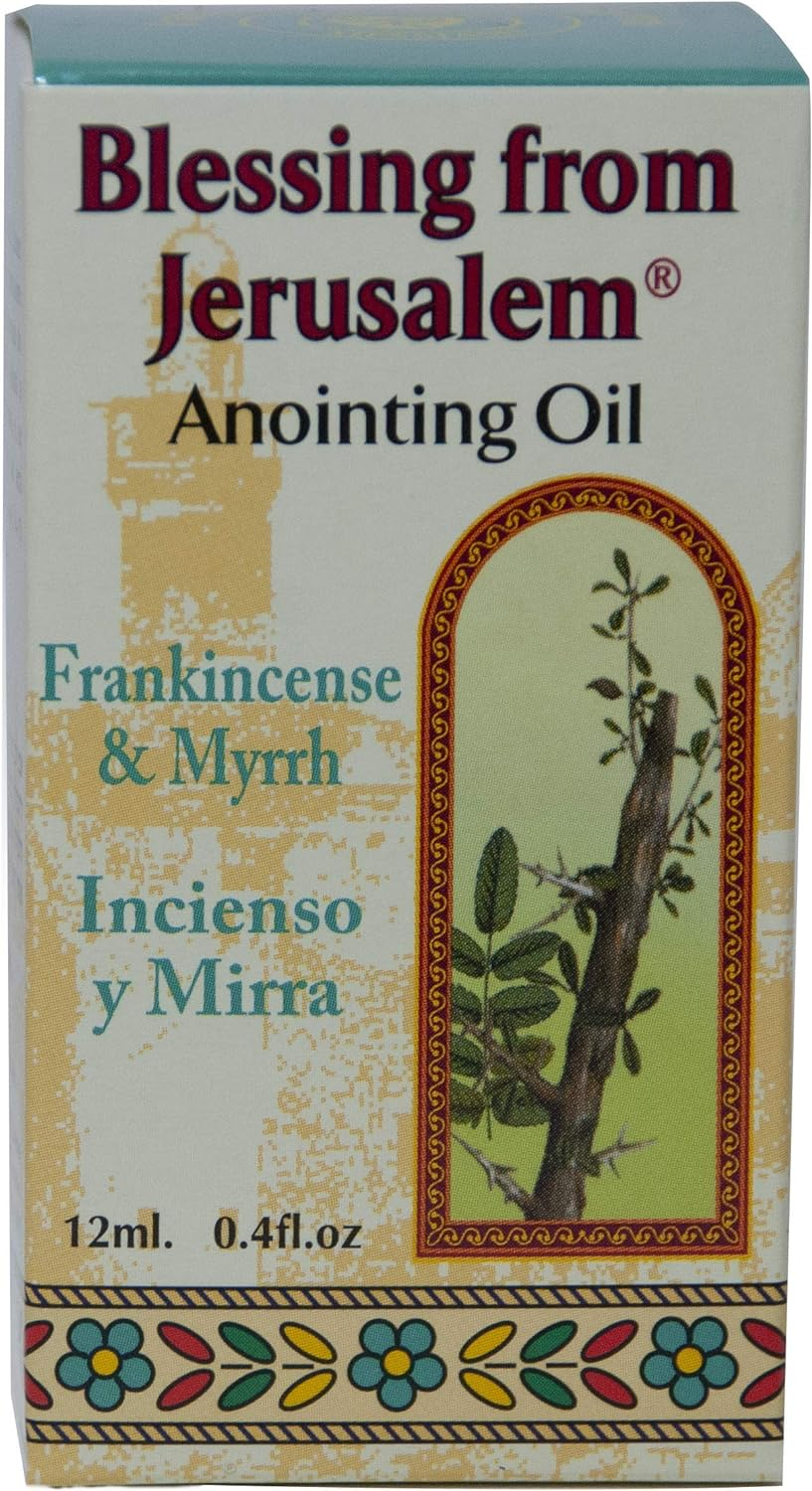 Anointing Oil 12Ml. - Blessing from Jerusalem (Frankincense and Myrrh) image number 5