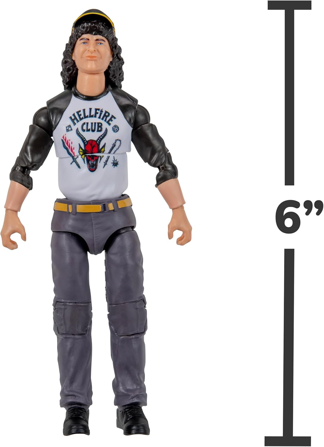 Stranger Things Dustin Henderson Upside down Collector Figure - 6-Inch Highly Detailed Figure with Soft Good Clothing and Unique Accessories - Demogorgan image number 2