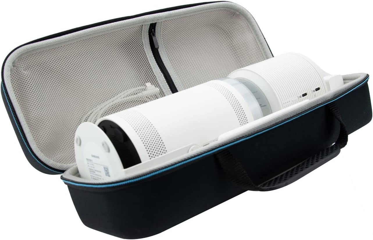 Carrying Case for Samsung the Freestyle Projector,Compatible with the Freestyle Smart Portable Projector/The Freestyle 2Nd Gen Projector 360&deg;All-Round Hard EVA Protection Storage Box Travel Bag image number 3