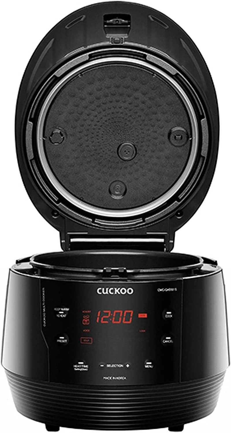 CUCKOO Q5 Standard Multi-Cooker with 30 Recipes (CMC-QAB501S) Black