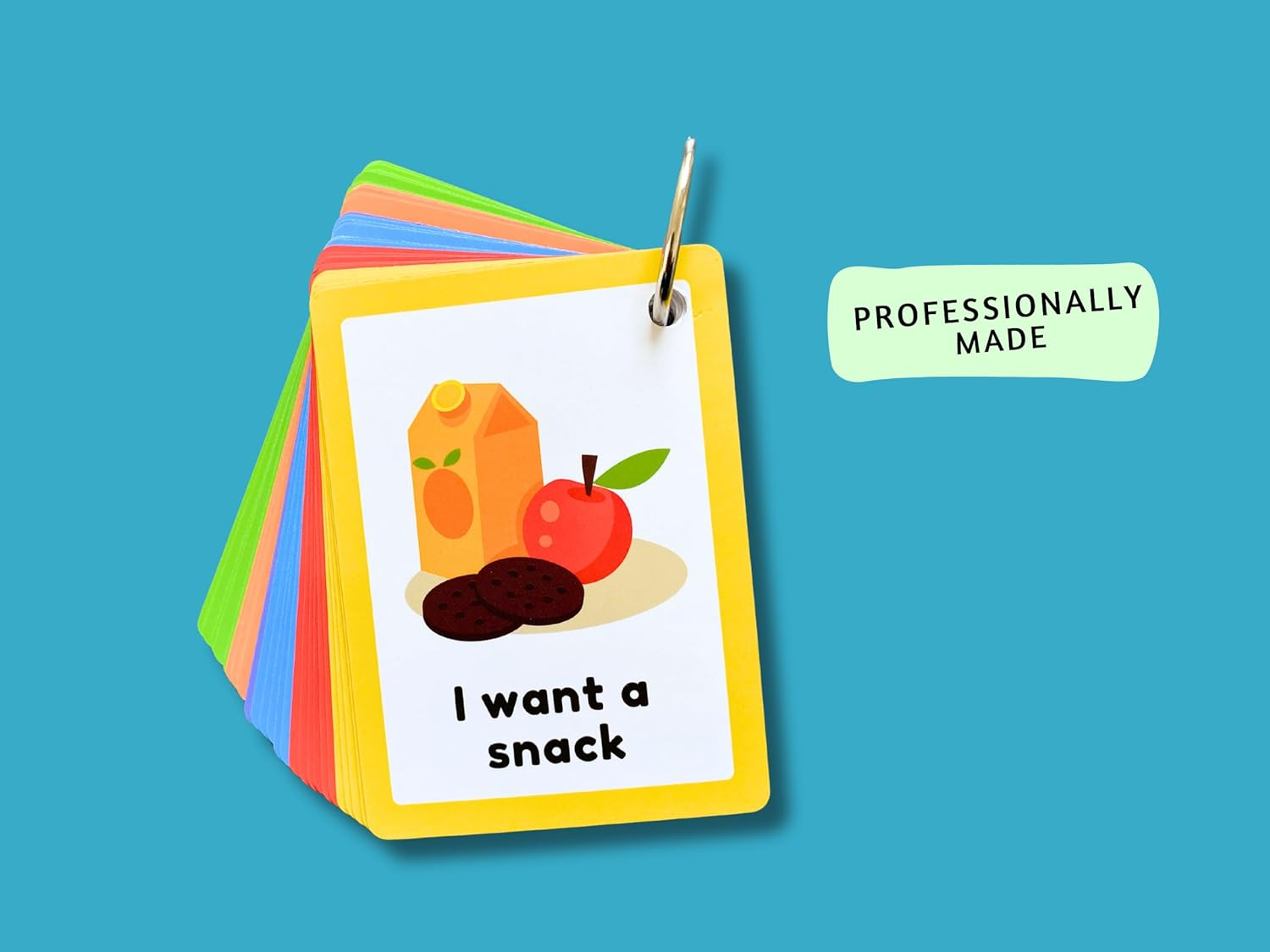 Communication Cards for Non Verbal Children and Adults, Autism Special Needs Visual Aid Communication Speech Delay Flash Cards image number 2