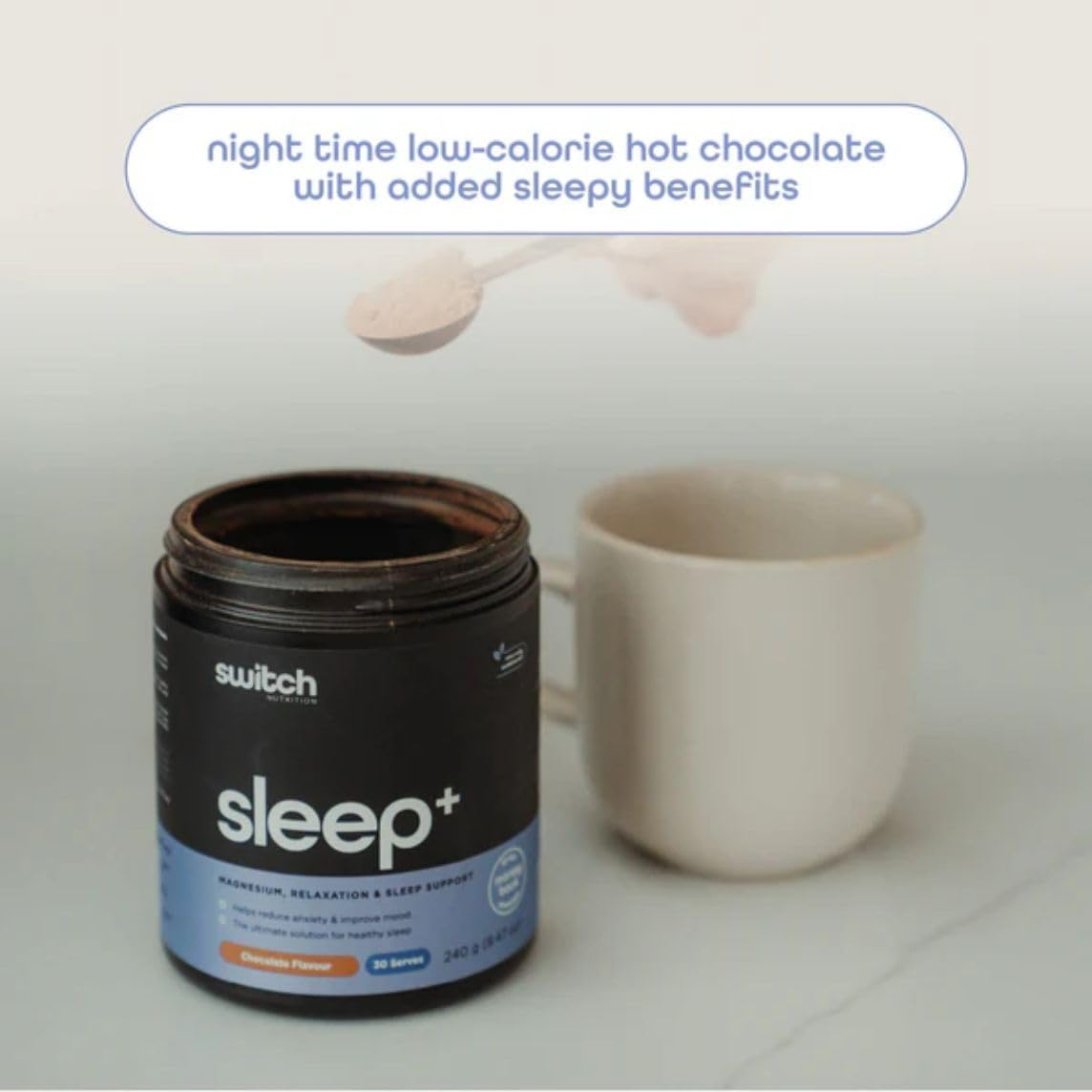 Switch Nutrition Sleep+ 30 Serves Lemon Squash image number 5