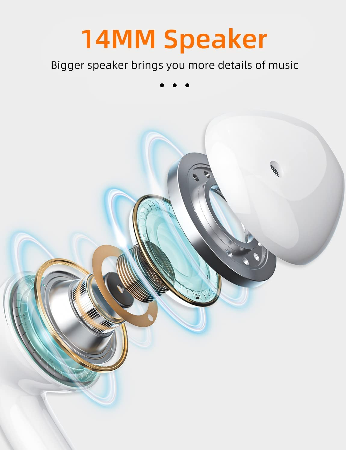 MAS CARNEY TH4 Wired USB Type C Headphones, USB C Earbuds, In-Ear Earphones with Microphone for Samsung S20, Huawei P30 P40, Oppo, Honor, Google Pixel and Other Smartphones with Type-C Interface