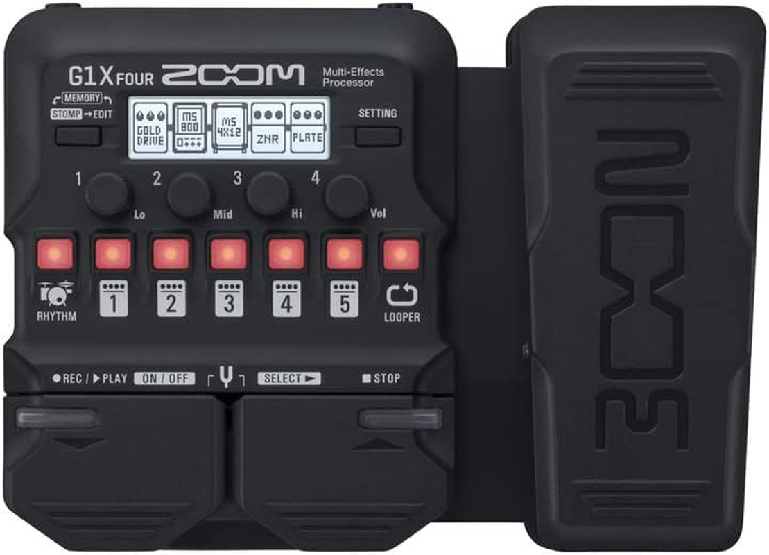 Zoom G1X Four Guitar Multi Effects Processor image number 2