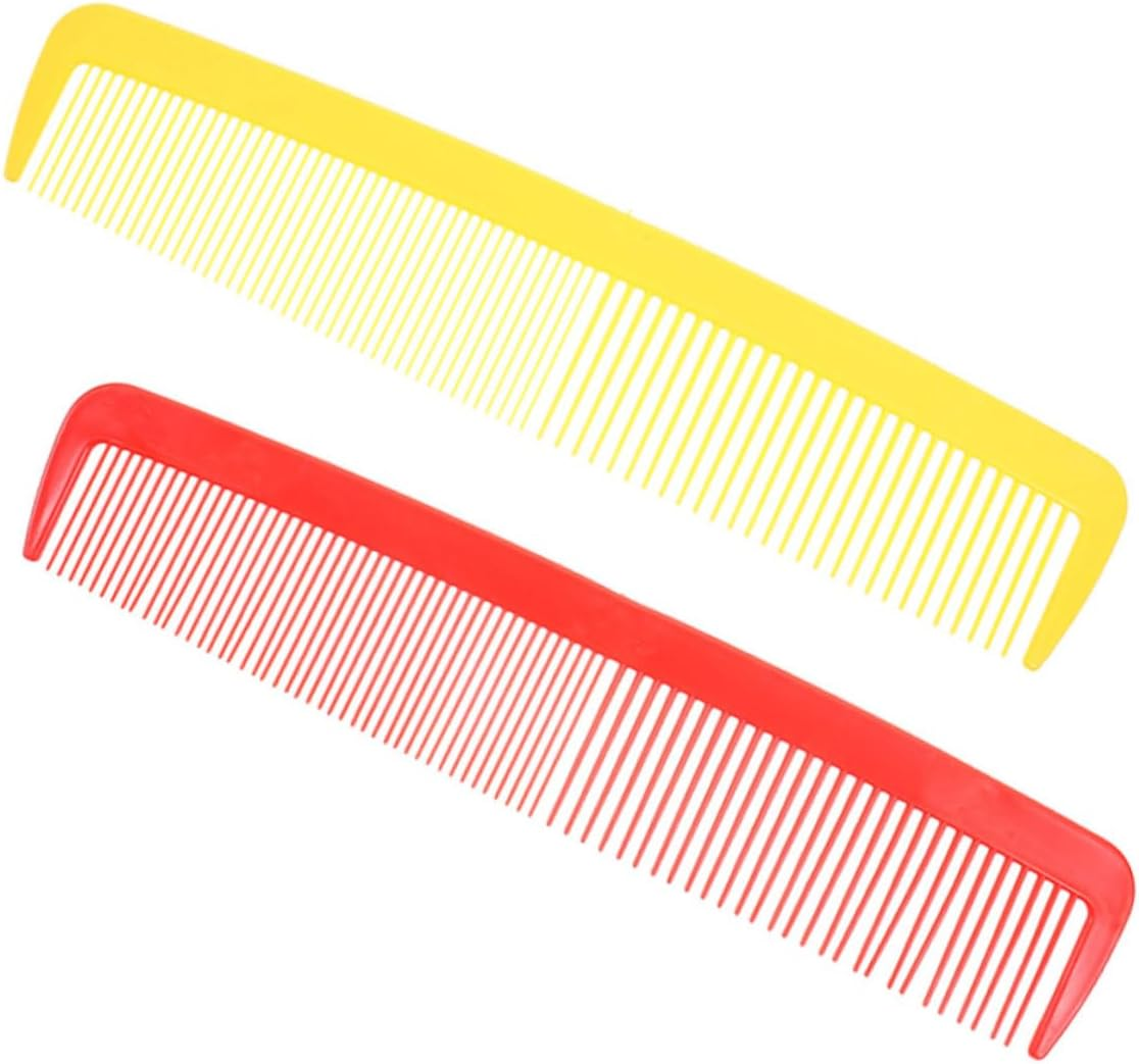 Vaguelly Giant Red Oversized Comb Prop for Halloween Carnival Party Funny Comedy Costume Accessory Prank Novelty Styling Hair Comb for Dress up and Photo Favor
