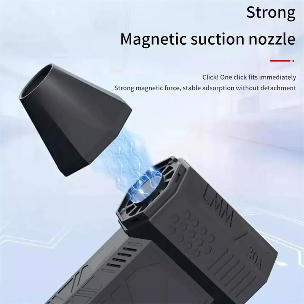 Hydrayne Air Blaster 2.0 Jet Dry Mini Blower 130,000 RPM Super Fan Turbo Powered image number 4