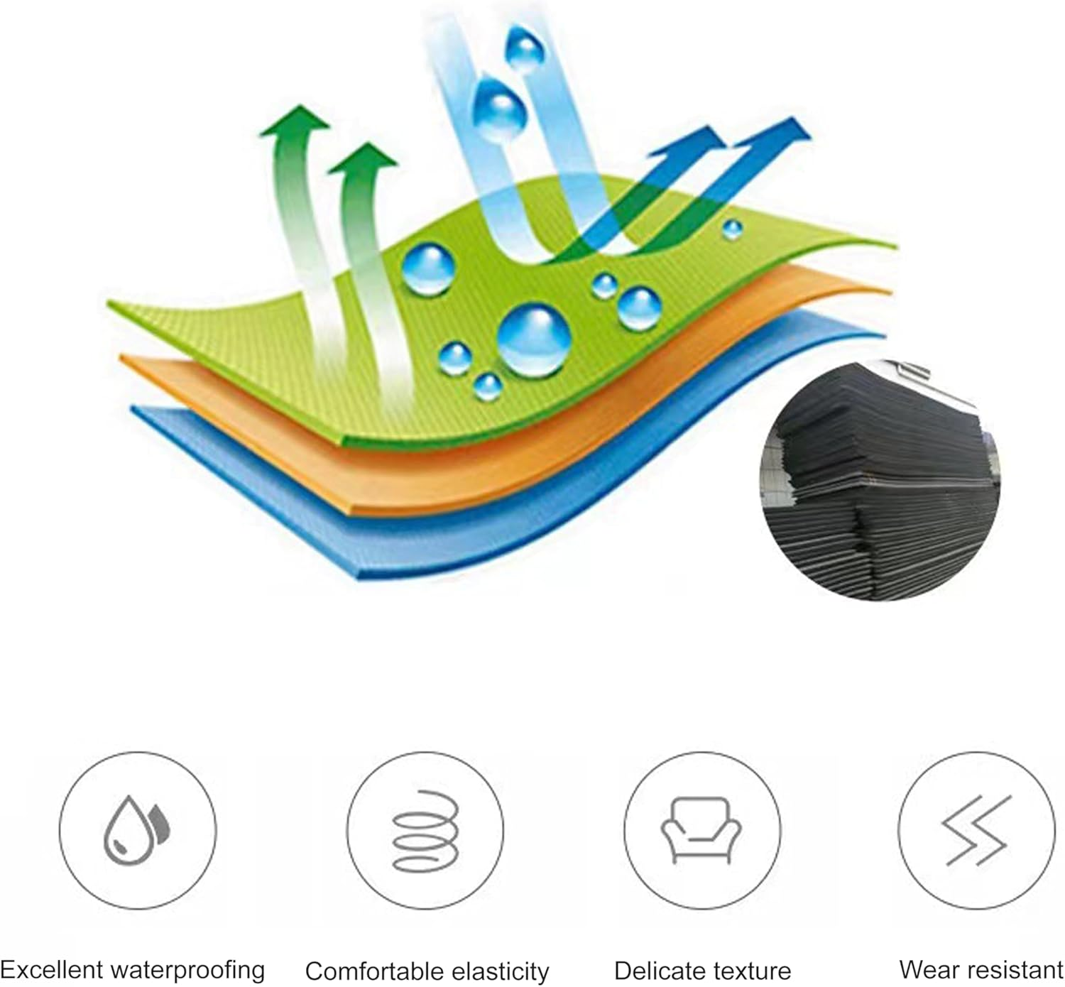 Pickleball Paddle Covers,Neoprene Paddle Cover Pickleball Racket Sleeve Paddle Storage Carrier Fits Most Paddle,Racket Zipper Closure,Protect Case Dust Cover image number 4