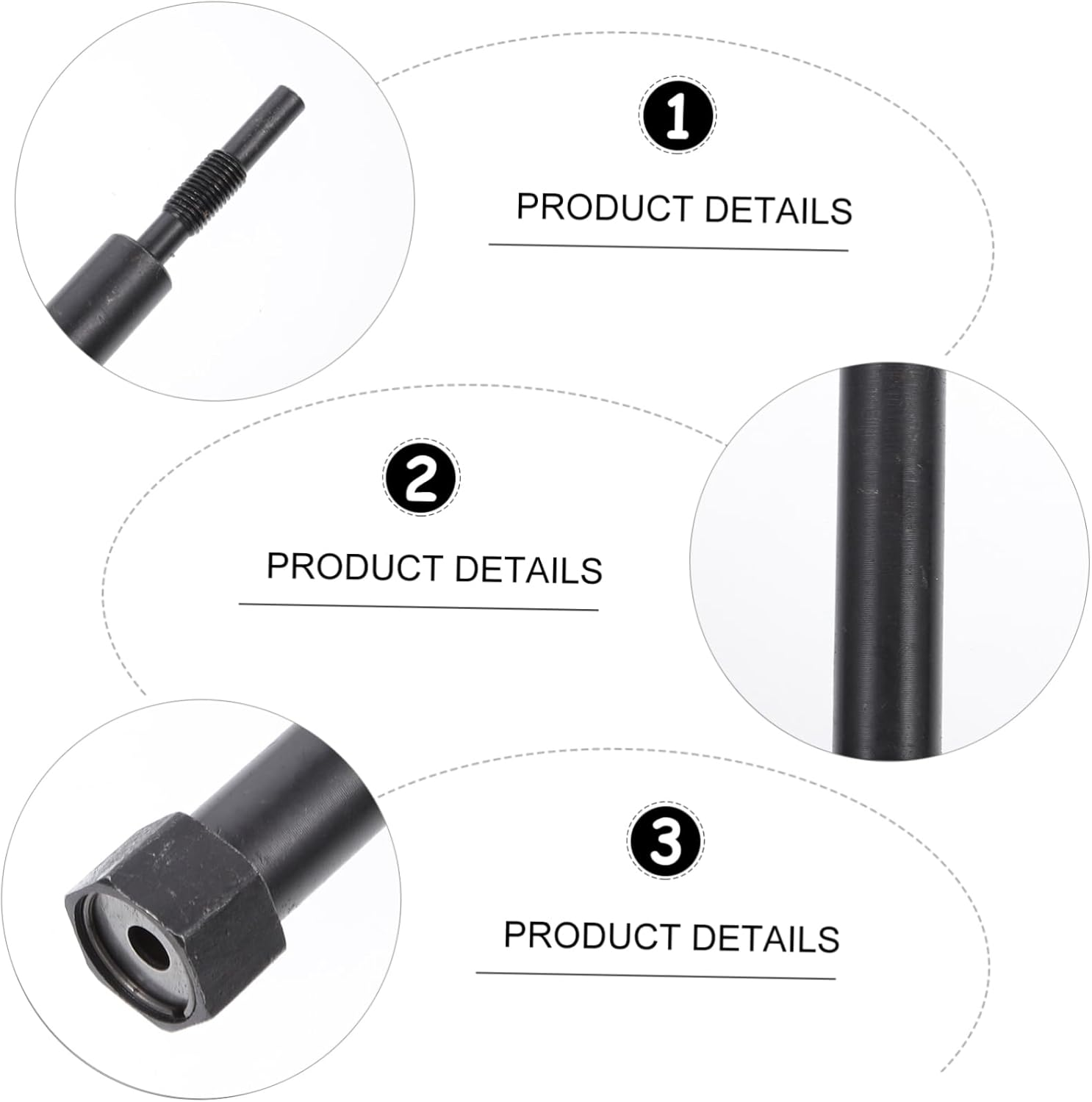 ULTECHNOVO Damaged Glow Plug Extractor and Thread Repair Kit Automotive Glow Plug Removal Tool for Broken Extraction and Car Maintenance Equipment image number 4