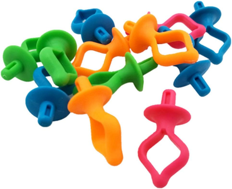 (12 Pieces) - YEQIN Bobbin Holder. Storage Your Bobbins on Top of Thread Spools (12 Pieces) image number 3