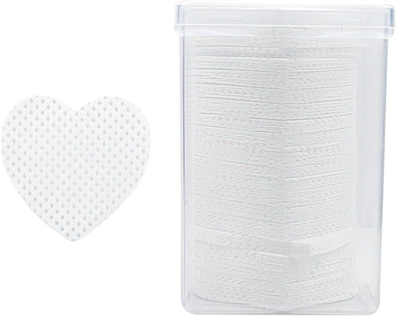 Lint Free Nail Wipes, 200 PCS Non-Woven Fabric Nail Cleaning Pads Pink Lash Extensions Glue Cleaning Wipes Nail Salon Supplies (200 PCS) (Blue)