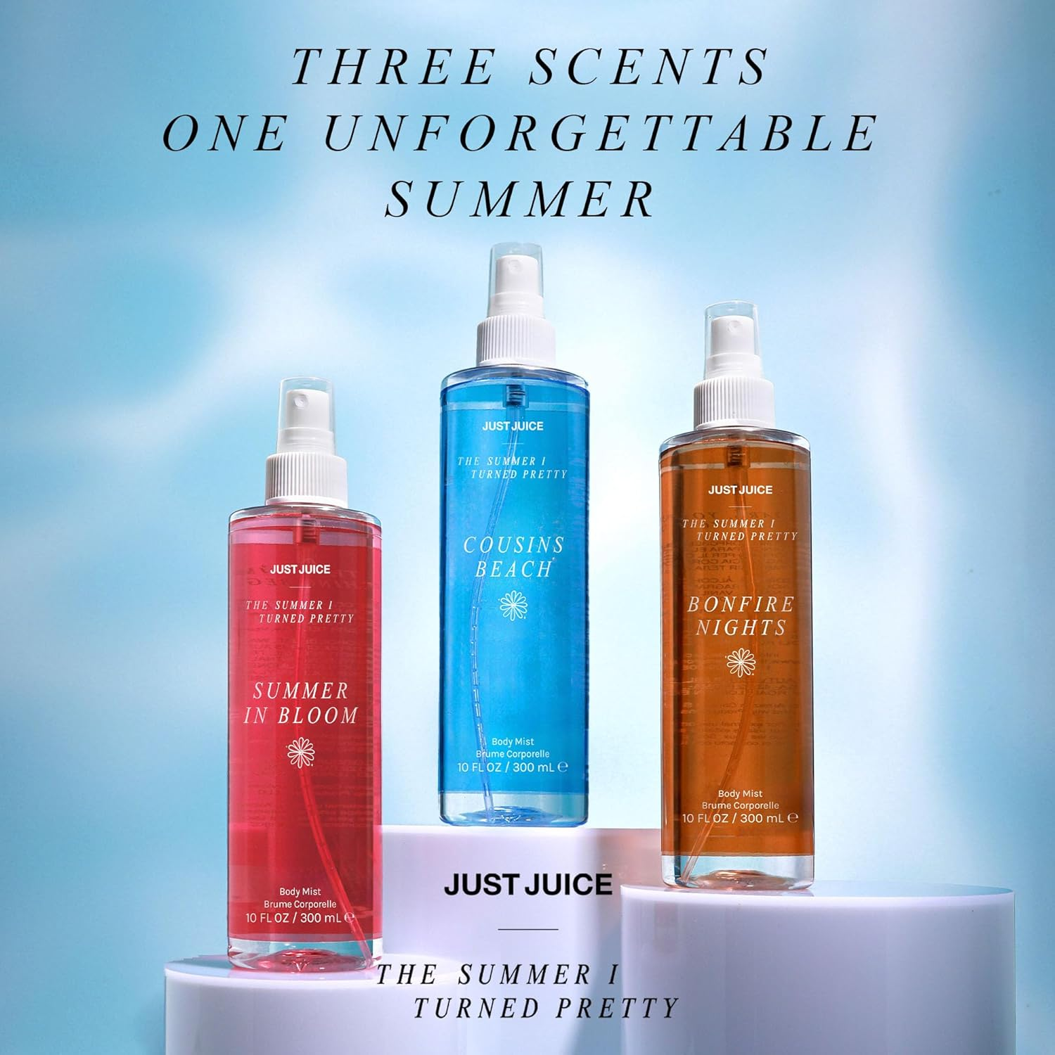 Just Juice - the Summer I Turned Pretty Bonfire Nights Body Mist - Warm Spice and Toasted Vanilla Body Spray for Women and Men - 300 Ml image number 5