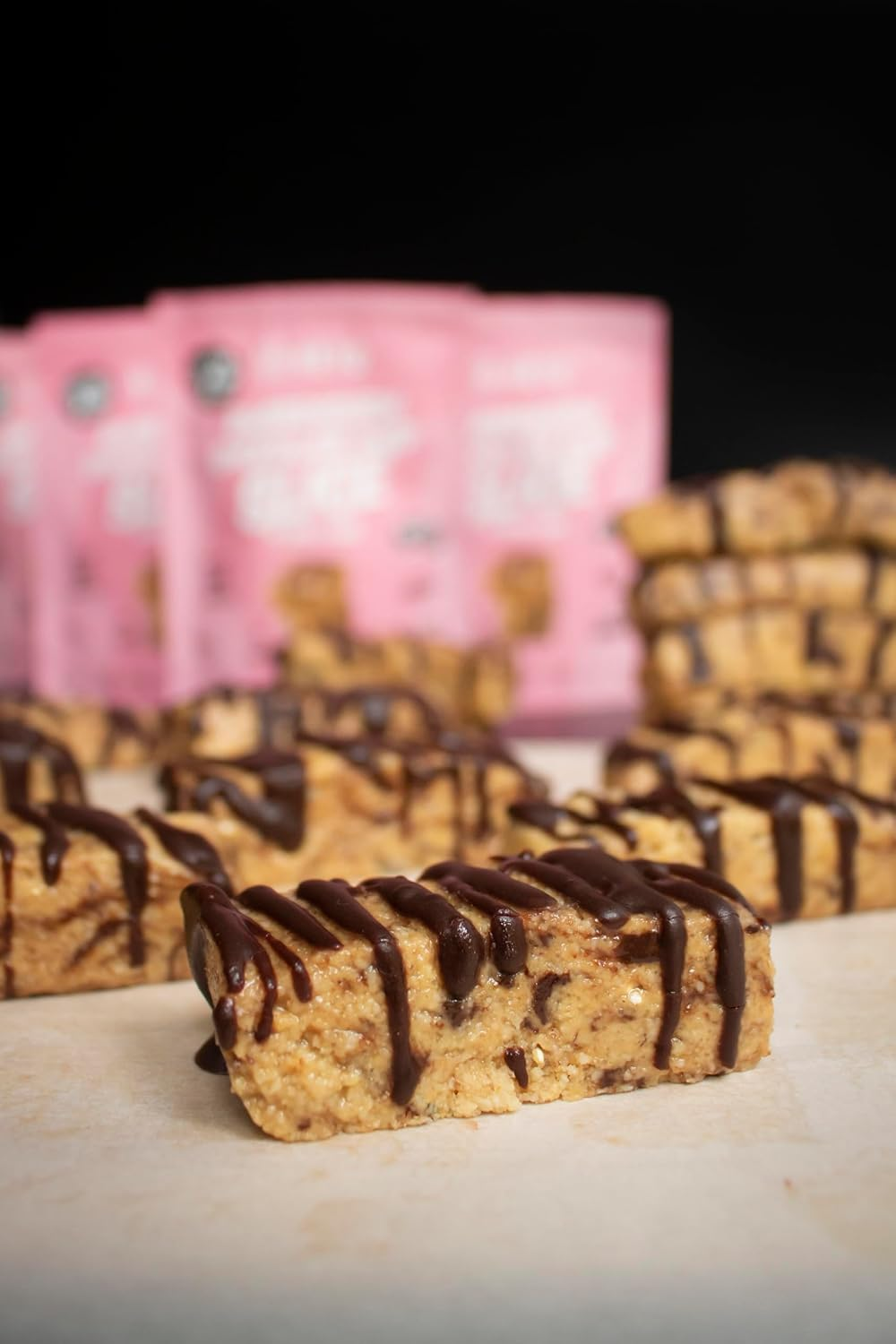Get Ya Yum on 60 Second Butterscotch Chocolate Chip Slice (NO BAKE or BAKE) 325G VALUE PACK: SUGAR FREE, LOW CARB (KETO FRIENDLY) GLUTEN FREE, VEGAN FRIENDLY, PLANT BASED image number 3