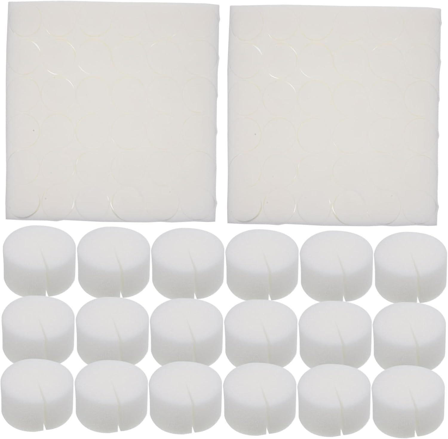 100Pcs Hydroponic Cotton Planting Sponge Soil-Block Hydroponic Planting Tool Sponges Blocks for Seed Germination Soilless Growing Vegetable image number 1