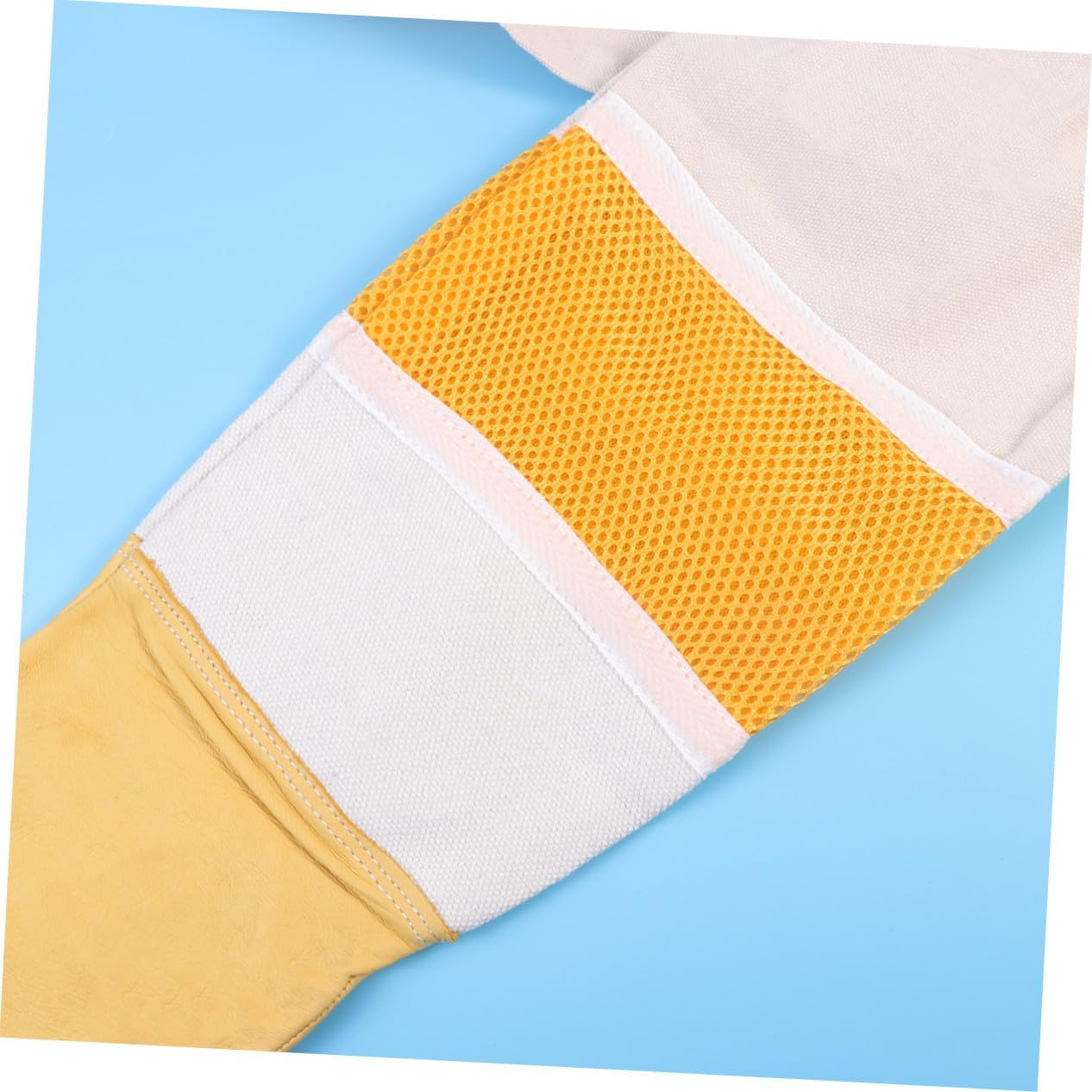 Gatuida Breathable Beekeeping Prevent Gloves XXL Golden Anti-Bee Protective Sleeves Professional Apiculture Equipment for Men and Women with Ventilated Design and Maximum Dexterity image number 1