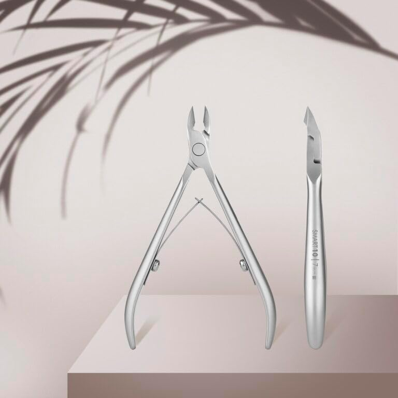 STALEKS PRO by Natury Nails Professional Cuticle Nippers 7 Mm Stainless Steel Smart 10-7 image number 2