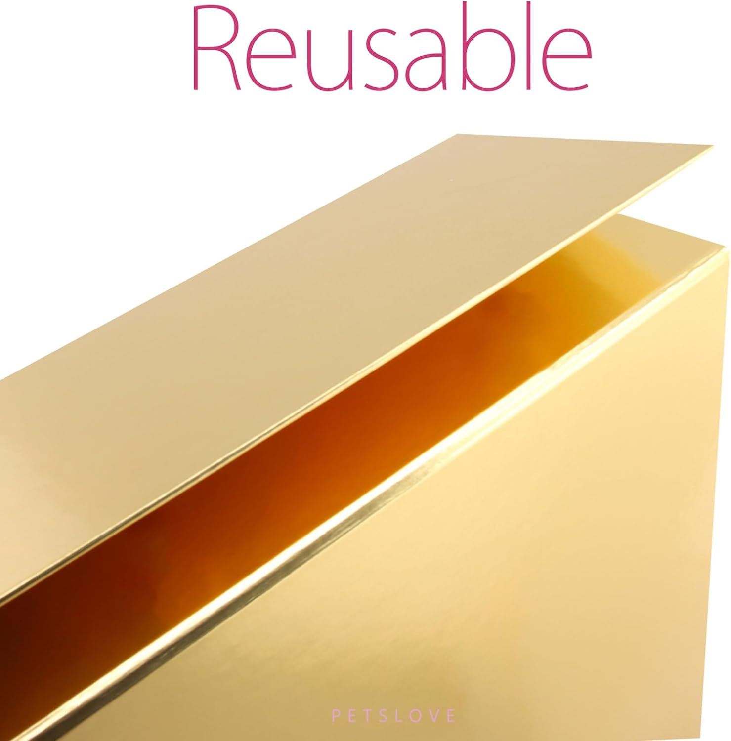 PETSLOVE Large Gold Gift Box 35.56X24.13X11.43 Cm,Collapsible Bridesmaid Proposal Box with Magnetic Closure for All Occasion - Gold-6 Pack image number 4