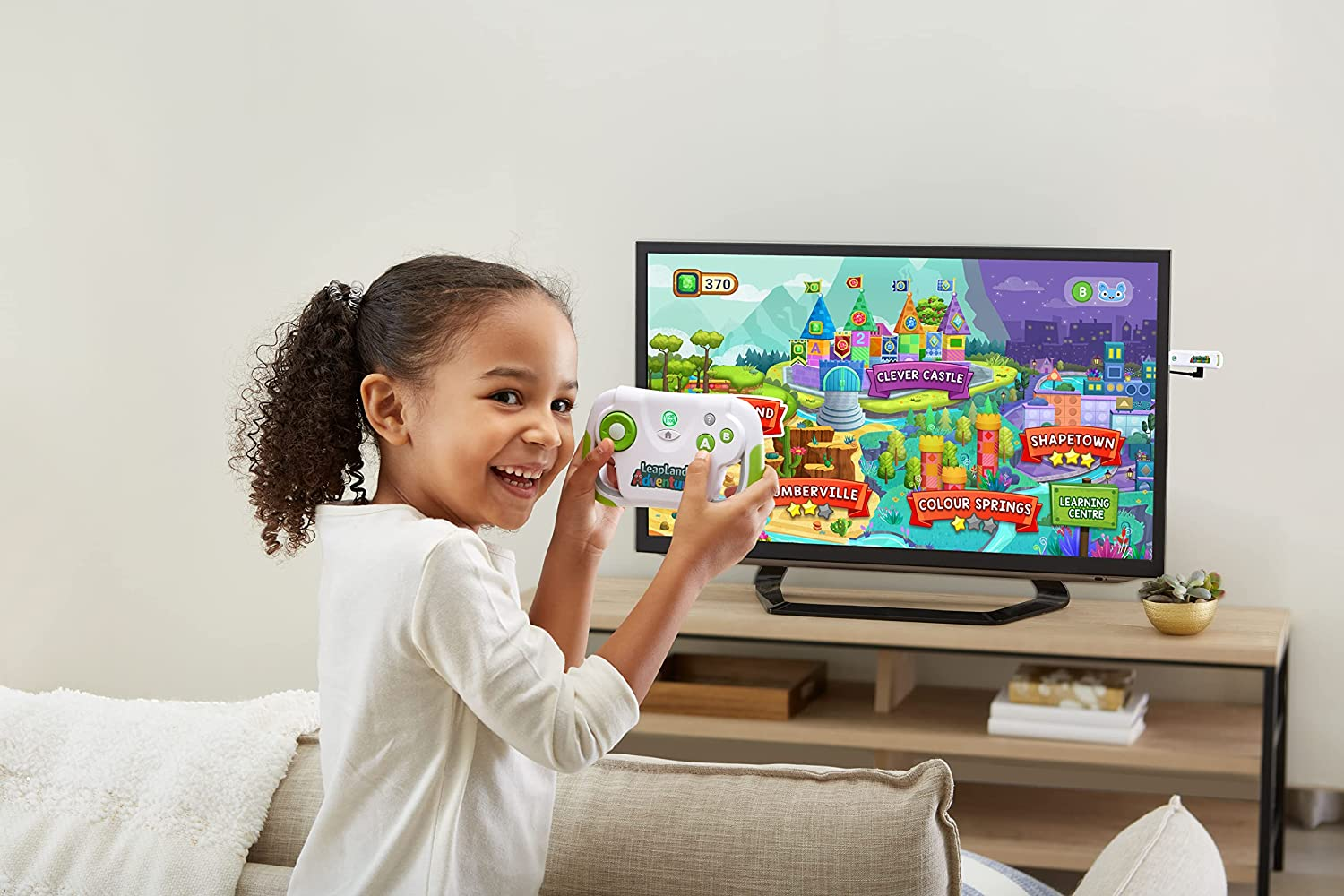 Leapfrog Leapland Adventures - Plug in Educational Video Games - 613203 - Multicoloured image number 5