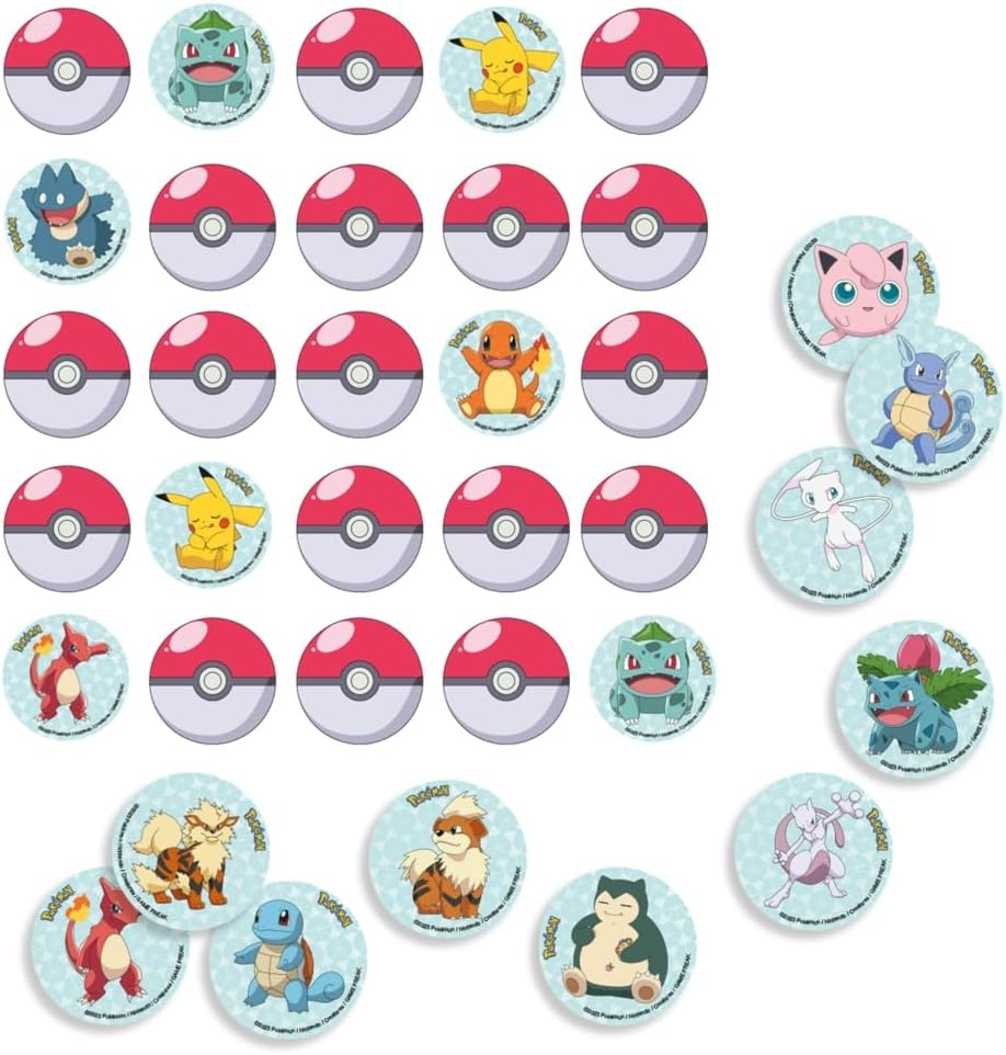 Amscan Pok&eacute;mon Memory Game 32 Pieces image number 2