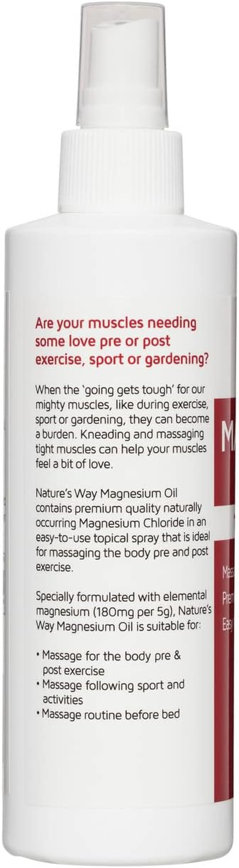 Nature'S Way Magnesium Oil 250 Ml image number 3